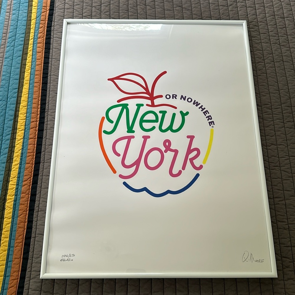 New York Or Nowhere Print, 2020 confetti collection